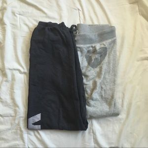 Pink sweatpants combo